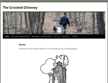 Tablet Screenshot of crookedchimneysyrup.com